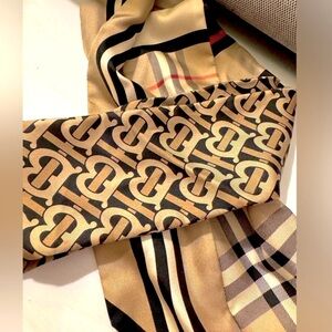 Rare Authentic Burberry Scarf/Twilly